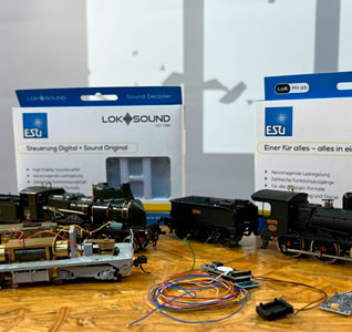 Digitalización locomotoras de metal
